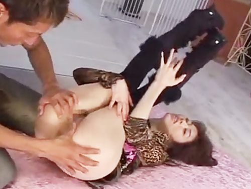 アナルが感じるの♪玩具や指でほぐされたアナルをイッパイ突いて☆